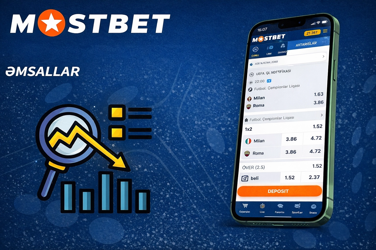 Mərclər üçün əmsallar