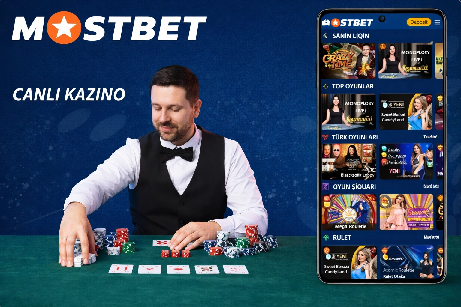 Canlı Casino təcrübəsi